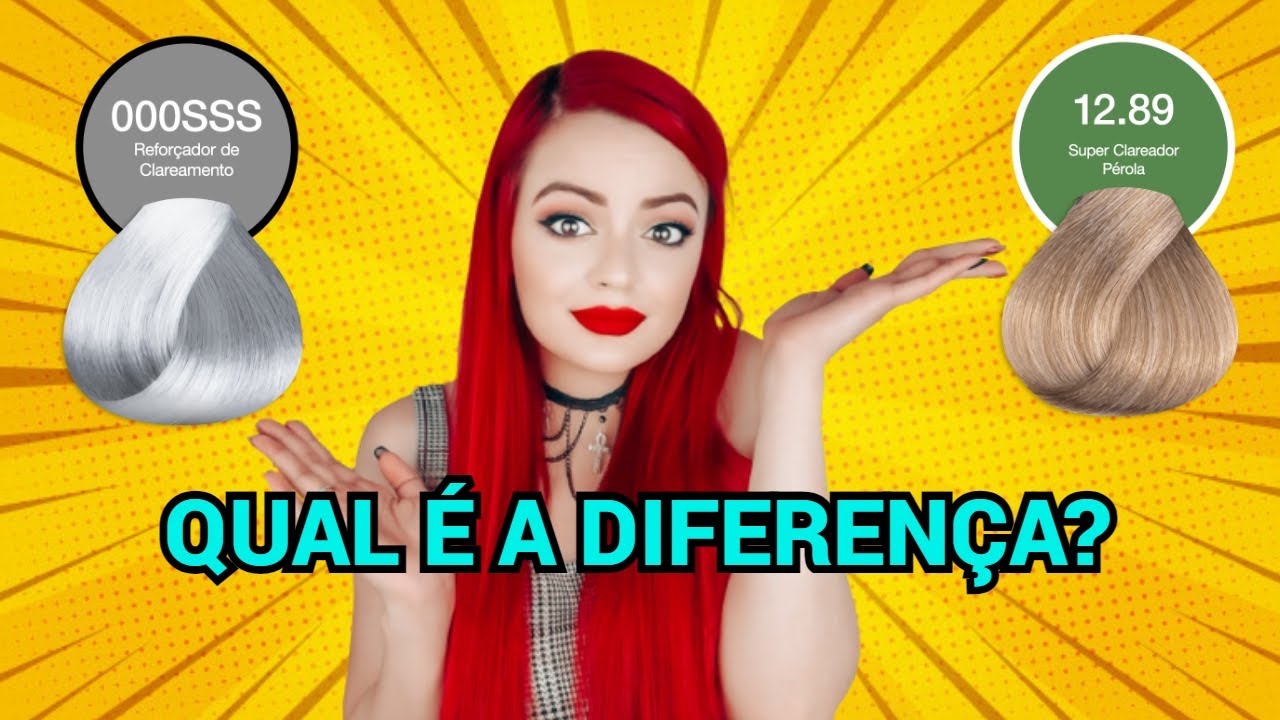 DIFERENÇA ENTRE SUPER CLAREADORA E REFORÇADOR DE CLAREAMENTO