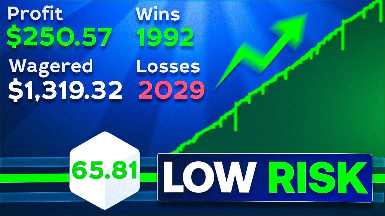 The BEST LOW RISK DICE STRATEGY&hellip; Insane