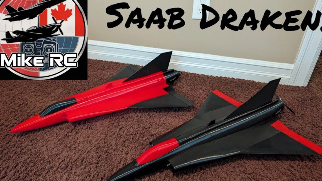 Saab Draken RC Jet 