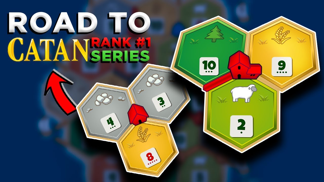 TOP 35 Catan Gameplay - Catan Pro Climbs the Ladder