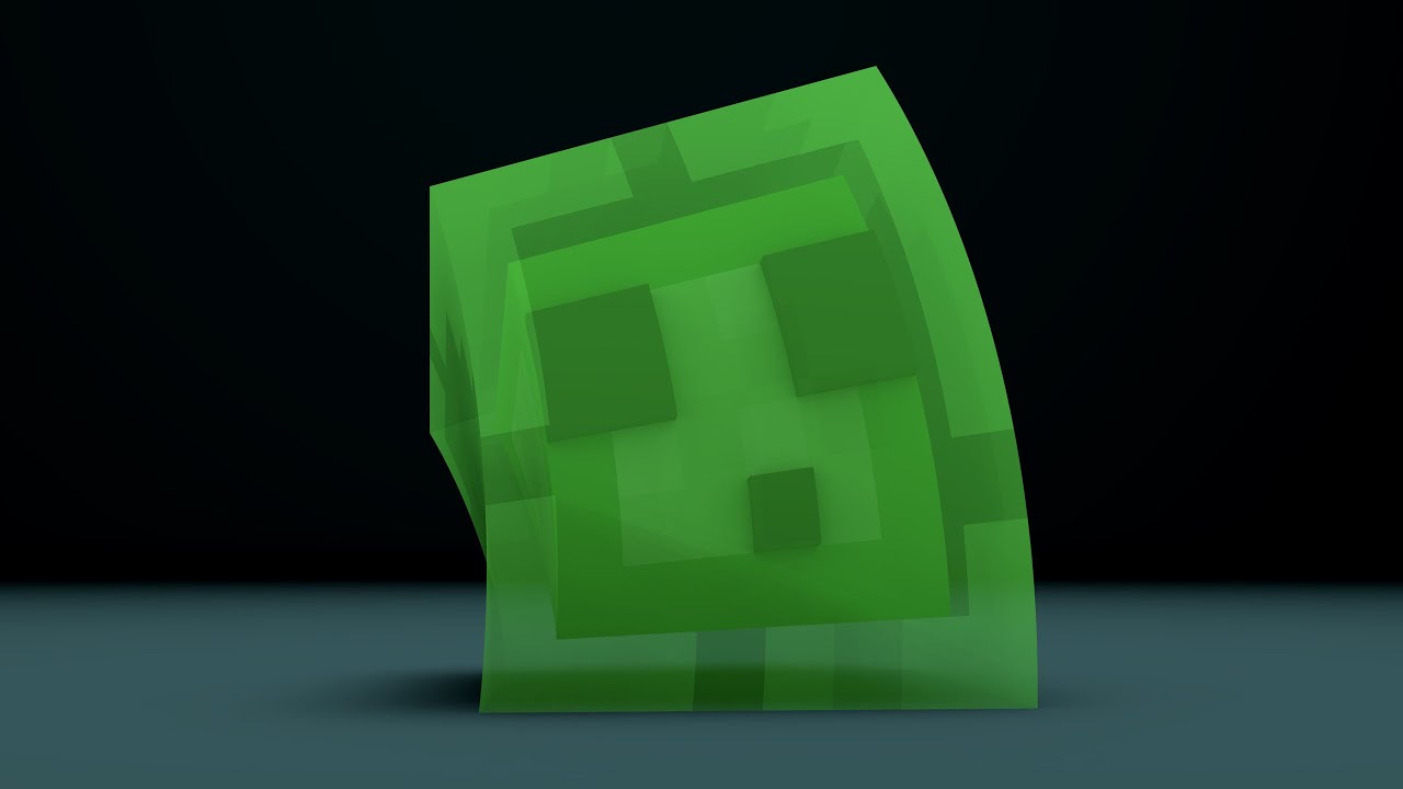 Cinema 4D Minecraft Slime Rig
