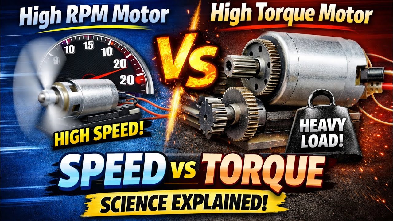 High RPM Motor vs High Torque Motor – Complete Review 