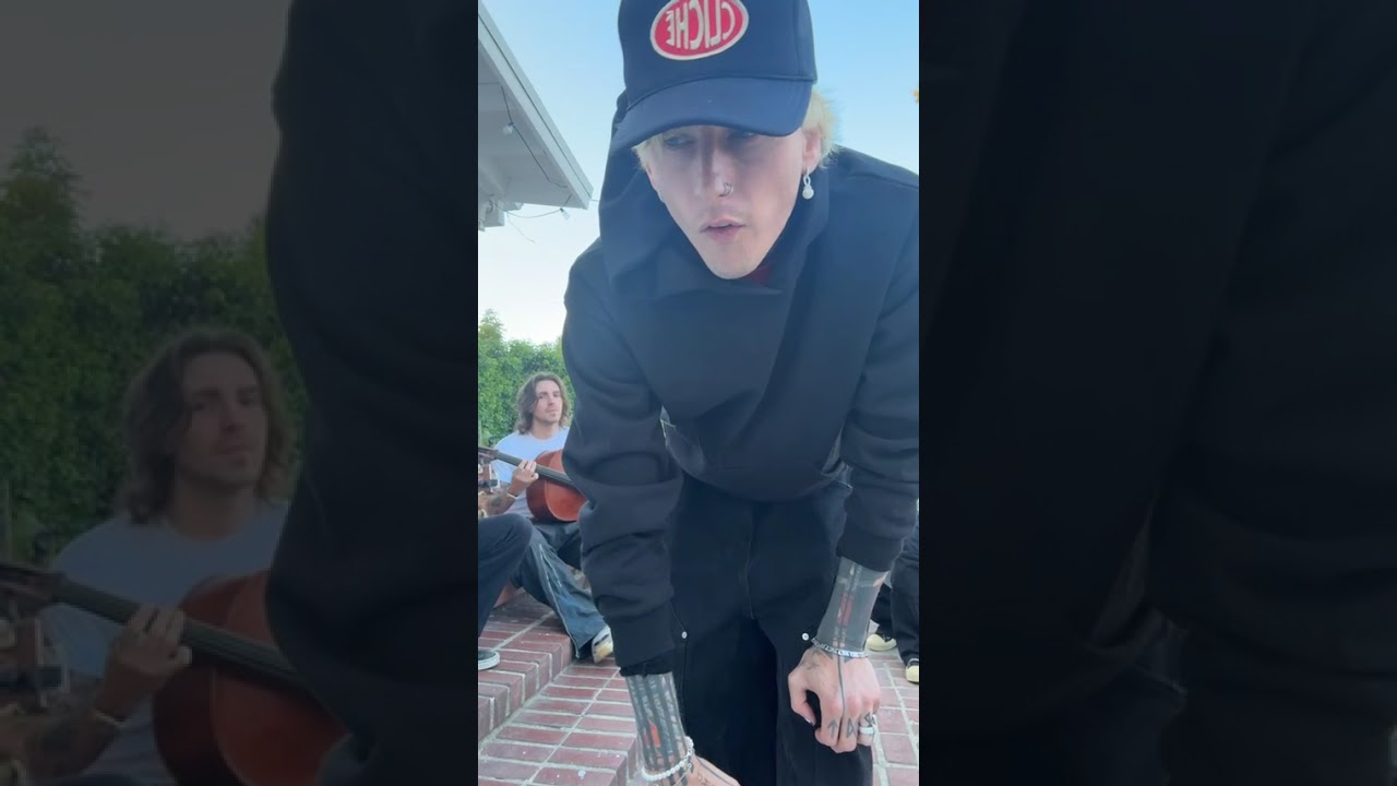Machine Gun Kelly mgk Instagram live 28.05.2025