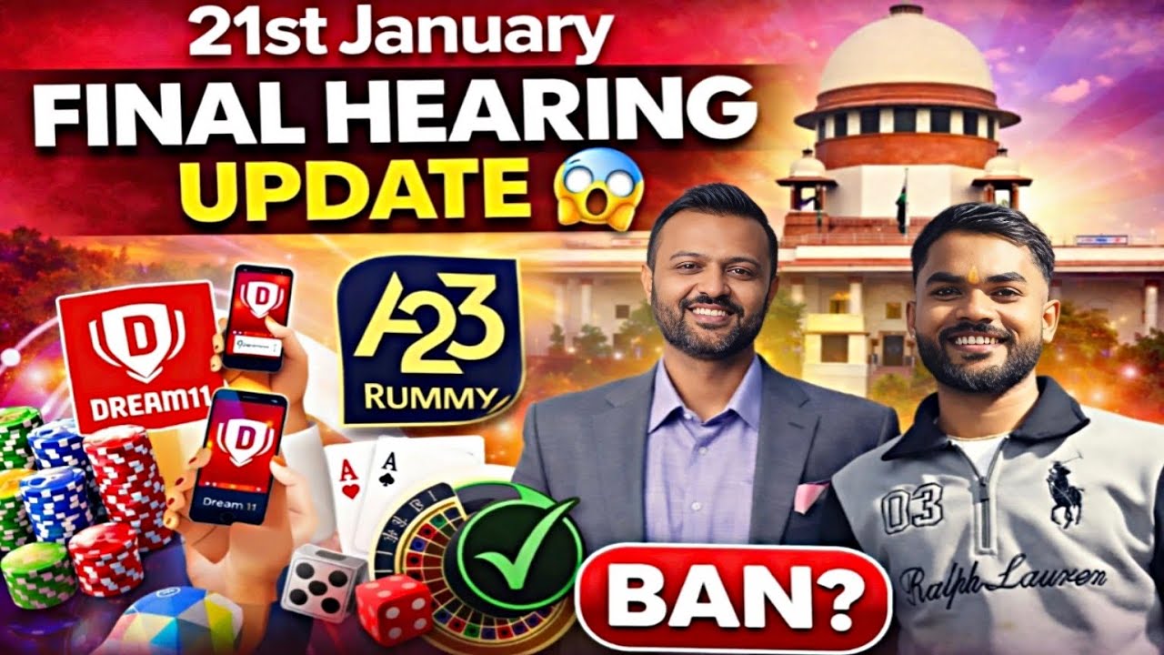 ONLINE GAMING TODAY HEARING NEWS, ONLINE GAMING CASE HEARING SUPREME COURT NEWS, DREAM11 NEWS TODAY 