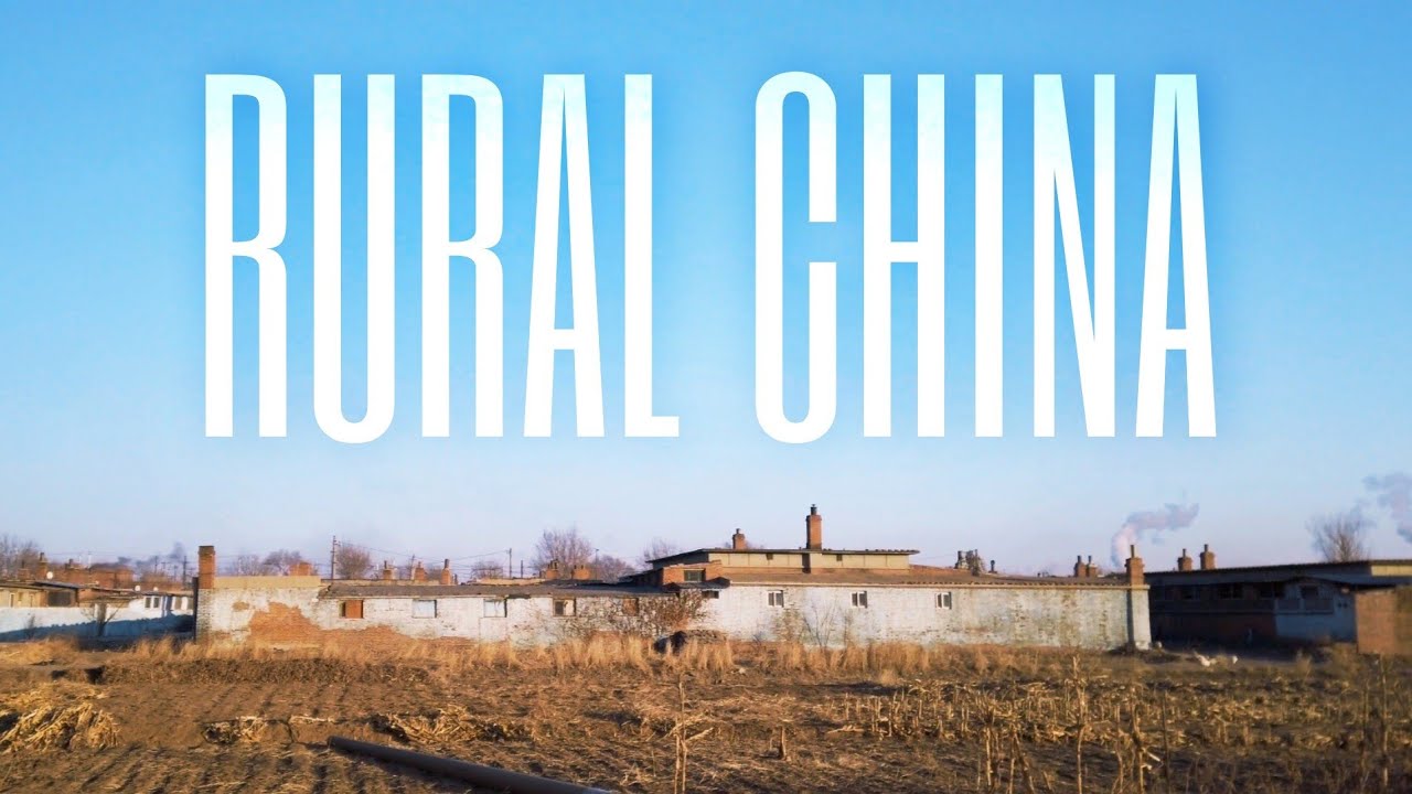 Rural China. China Village out of Town in Shenyang 中国农村。沈阳郊外的中国村庄