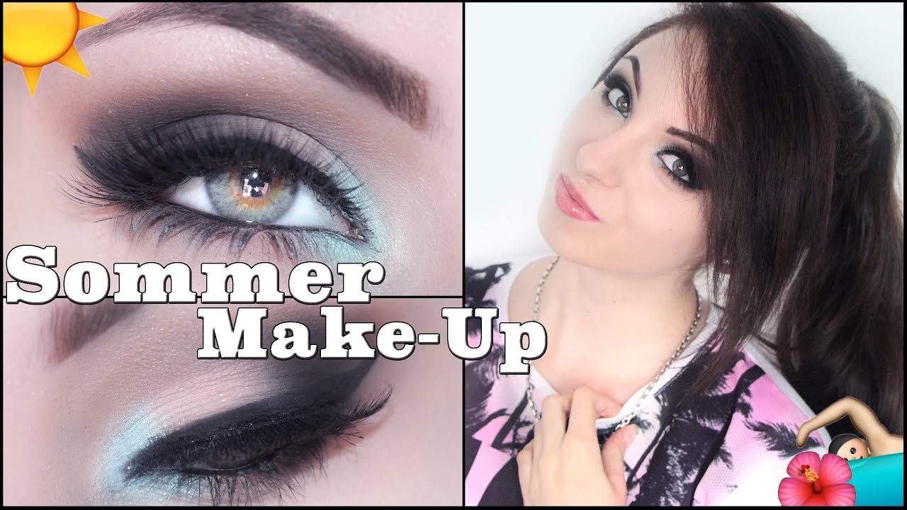 Sommer Make-Up 2014: Erfrischender Blauton I Hannah Black
