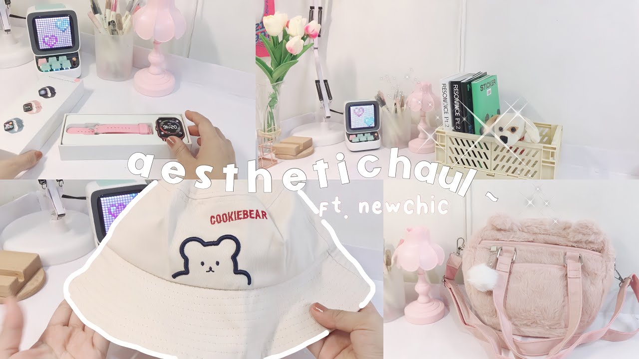 aesthetic haul ft. newchic (bag, organizer, smart watch etc) ʕ·ᴥ·ʔ