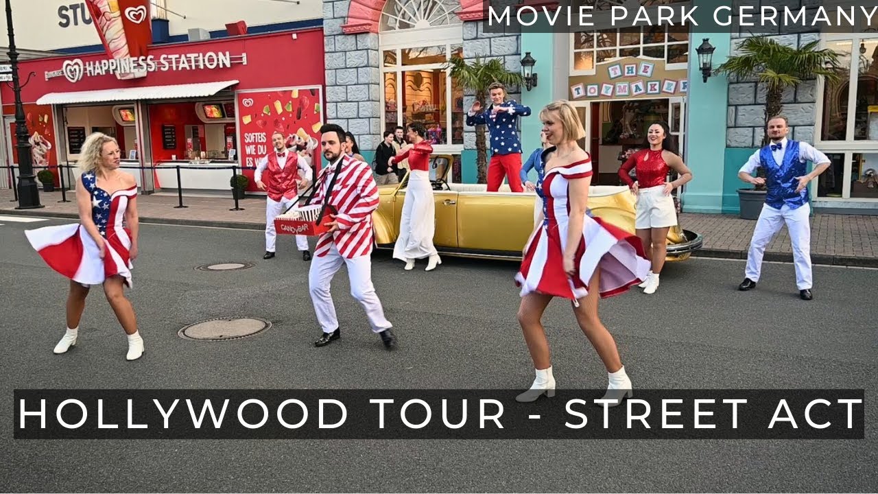 Hollywood Tour - Street Act | Movie Park Germany 2024 Show