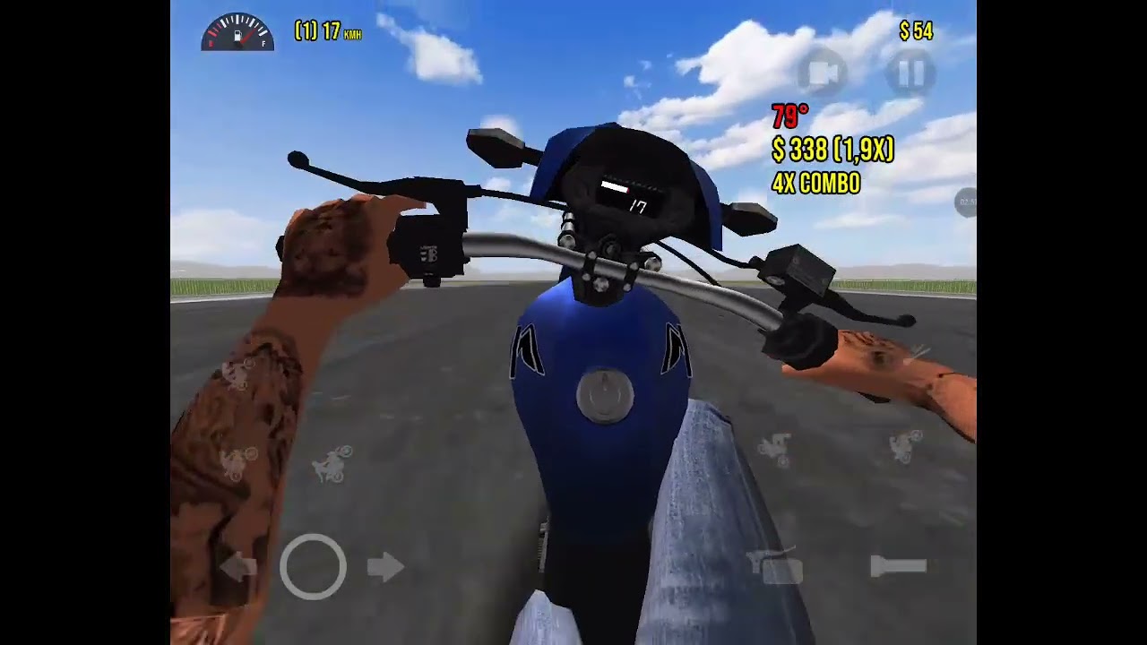 EU MAS UMA VEZ NO MOTO WHELLY