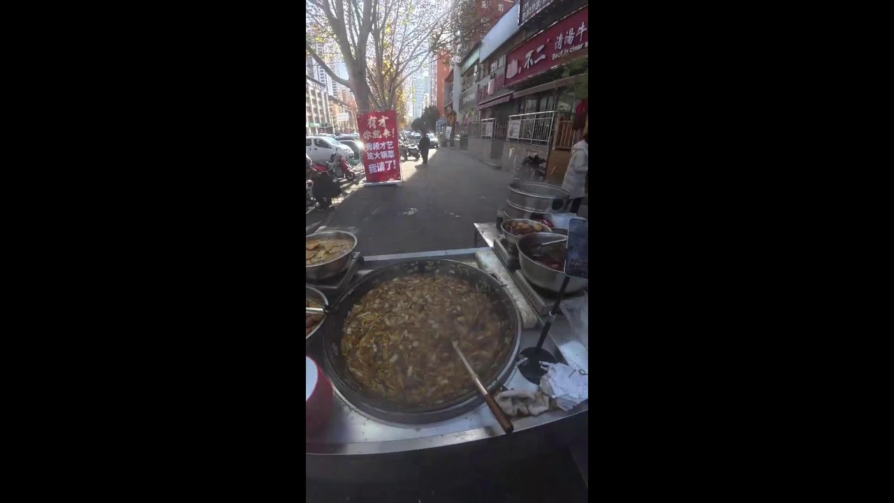 Uncut POV | Scooping Stewed Veggies & Broth | Real-Time Vendor Workflow