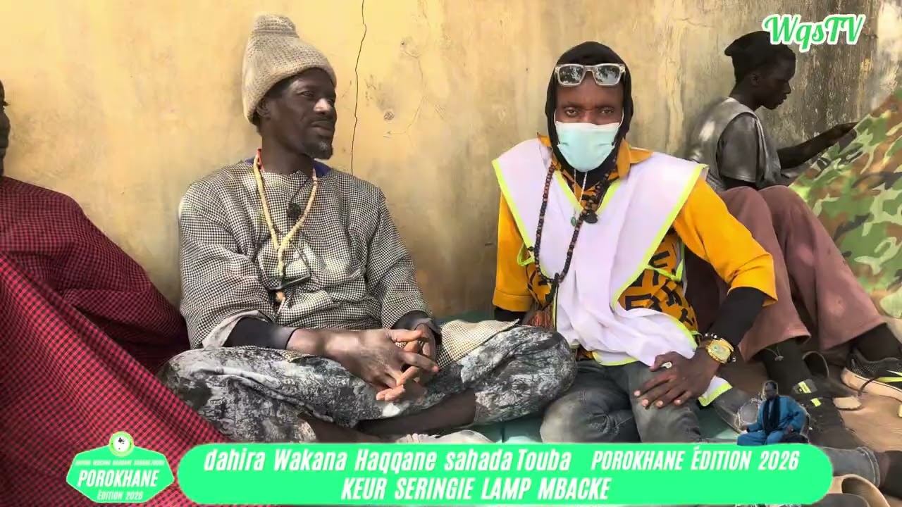 Dahira  wakana  haqqane  sahada  touba magal  Porokhane édition  2026  keur  s  Lamp  mbackè 