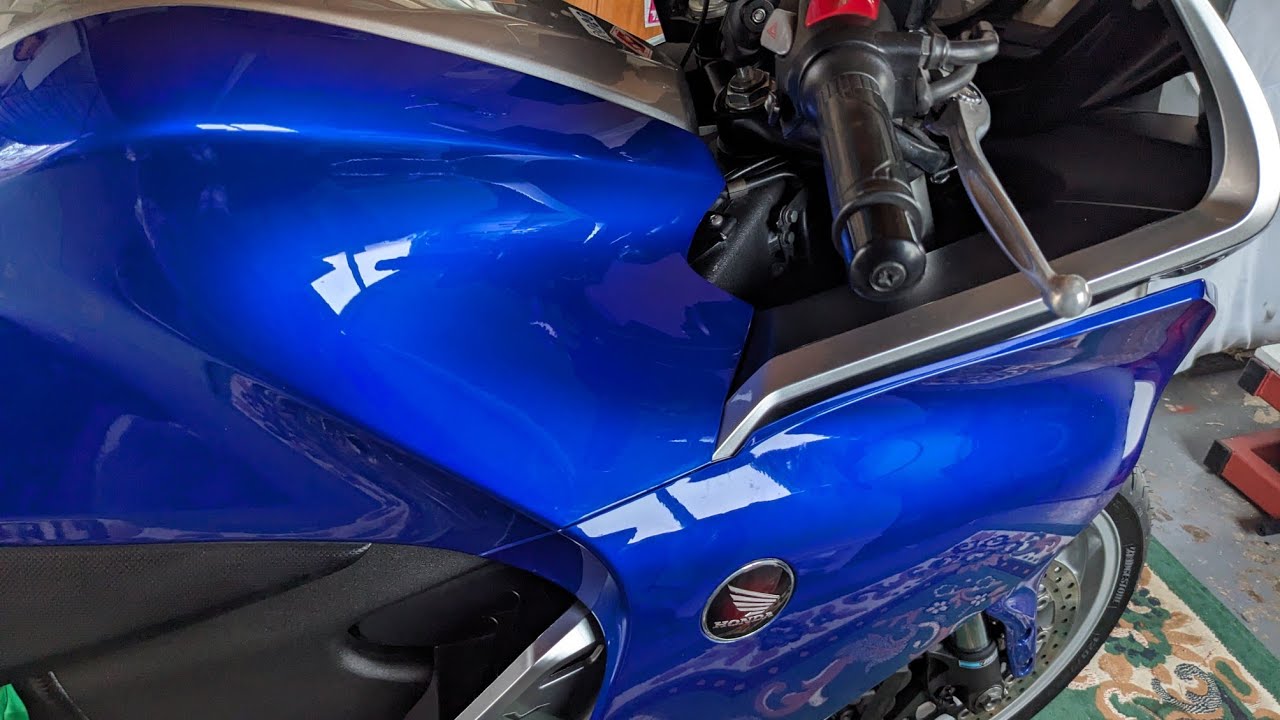Honda Vfr 1200 fairing fitting tips!!!. See playlist.