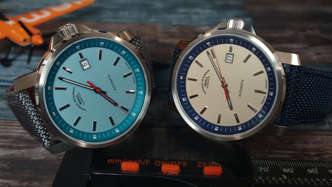 Muhle Glashutte  29ers Big South Sea Blue Dial & Big Sand Dial