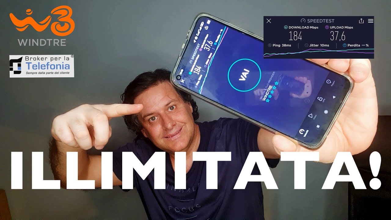 LA SIM 5G ILLIMITATA DI WINDTRE by @BrokerTelefoniaEnergia