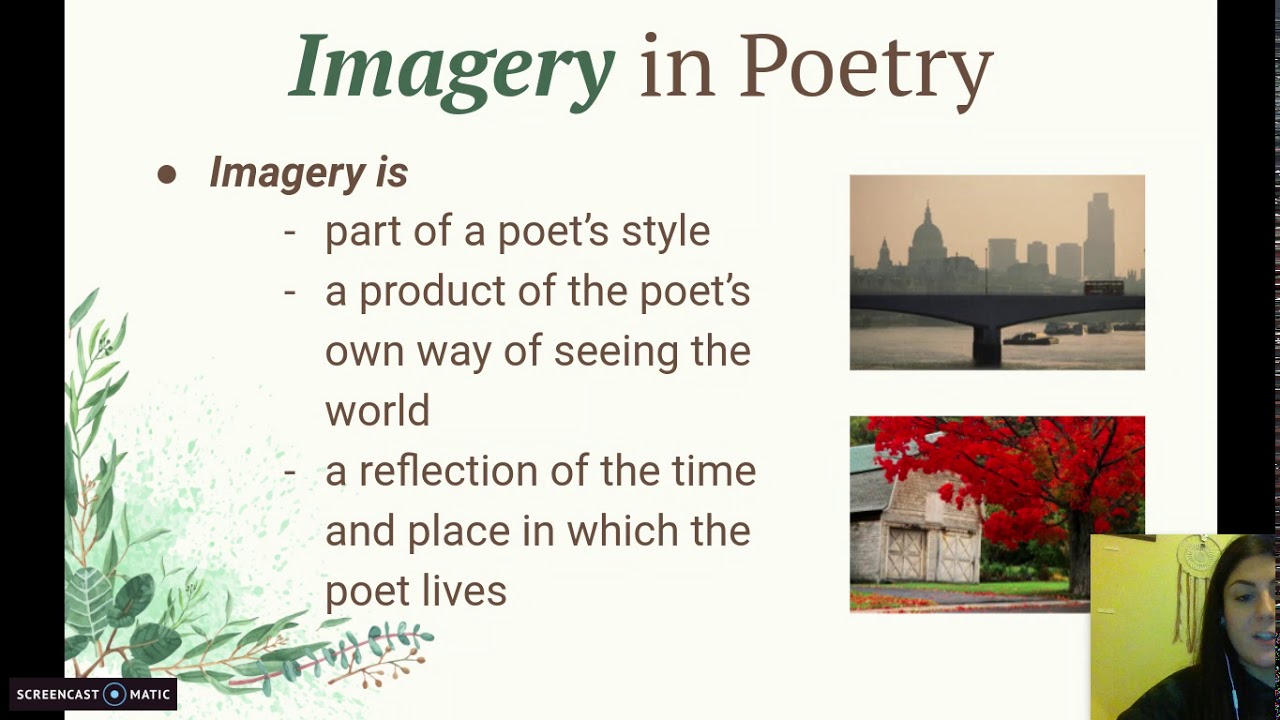 Imagery in Poetry