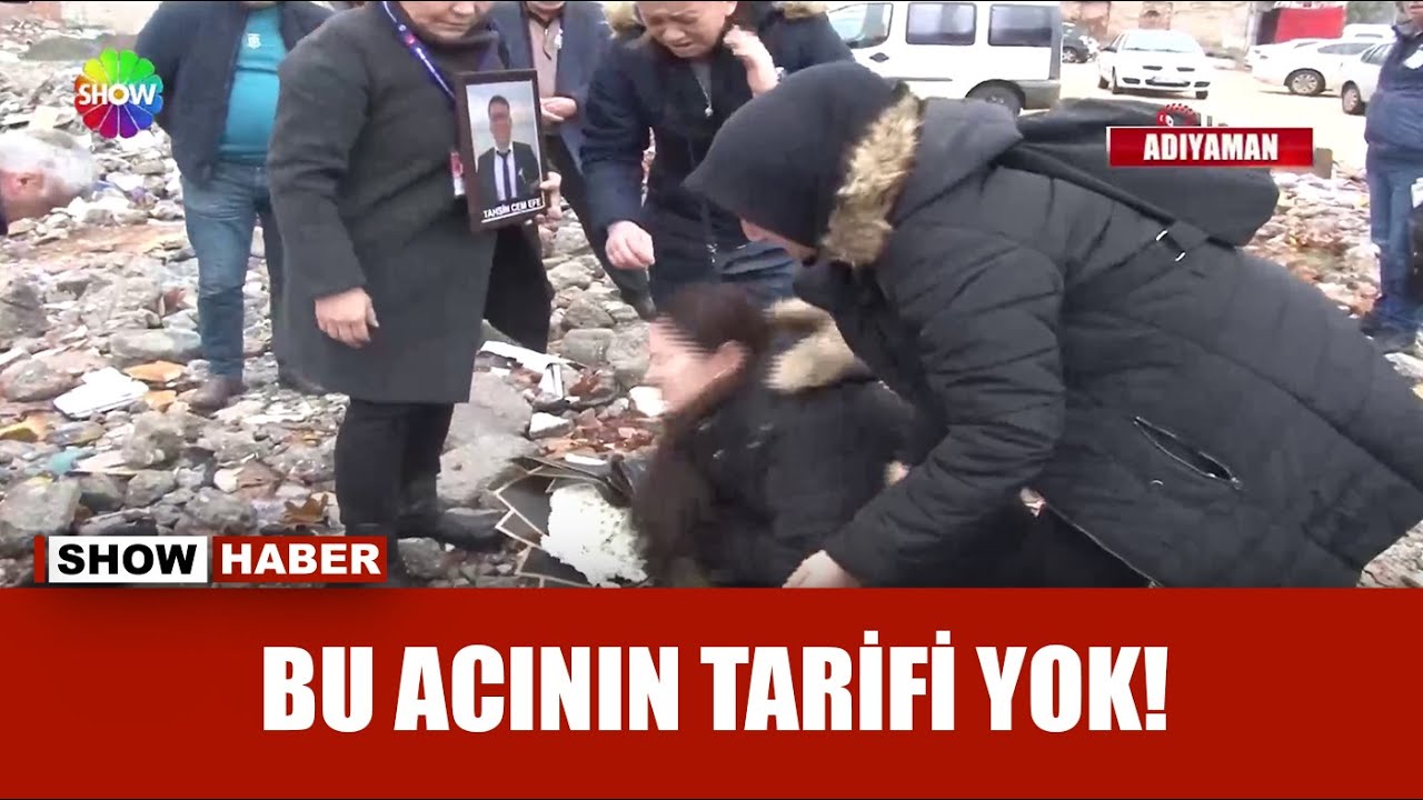 Enkaz başında yas!