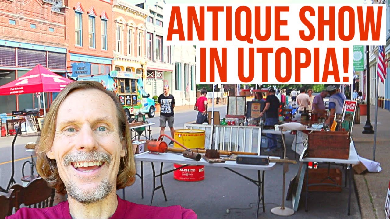 ANTIQUE & VINTAGE MEET! | UTOPIA TOWN | SHOP WITH ME | RESELLING