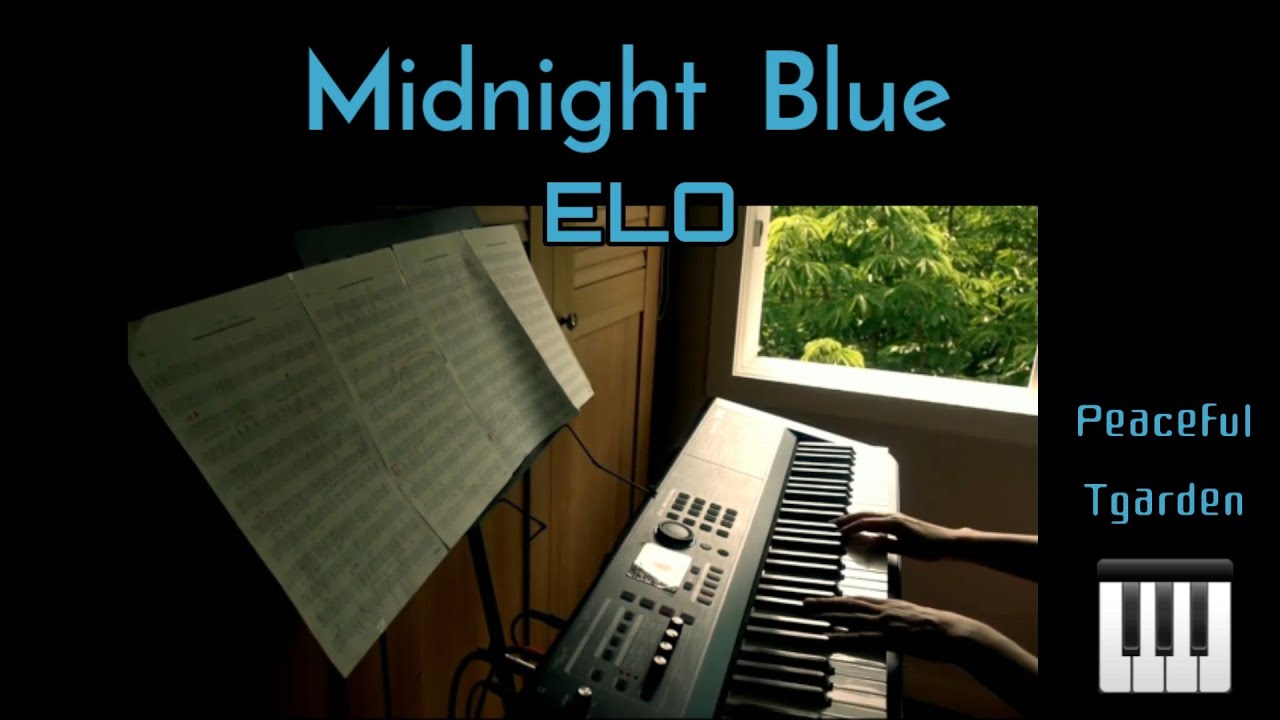 ELO - Midnight Blue PIANO COVER( Maintained Original Song) with Eng, Kor lyrics 게임의 여왕 ost 피아노