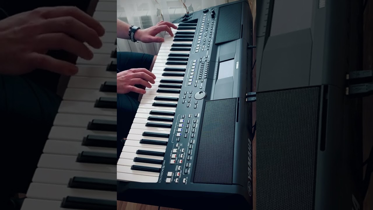 Йшли селом партизани. Партизанська пісня. Piano, synth cover. #батьконашбандера, #YamahaPSRSX600