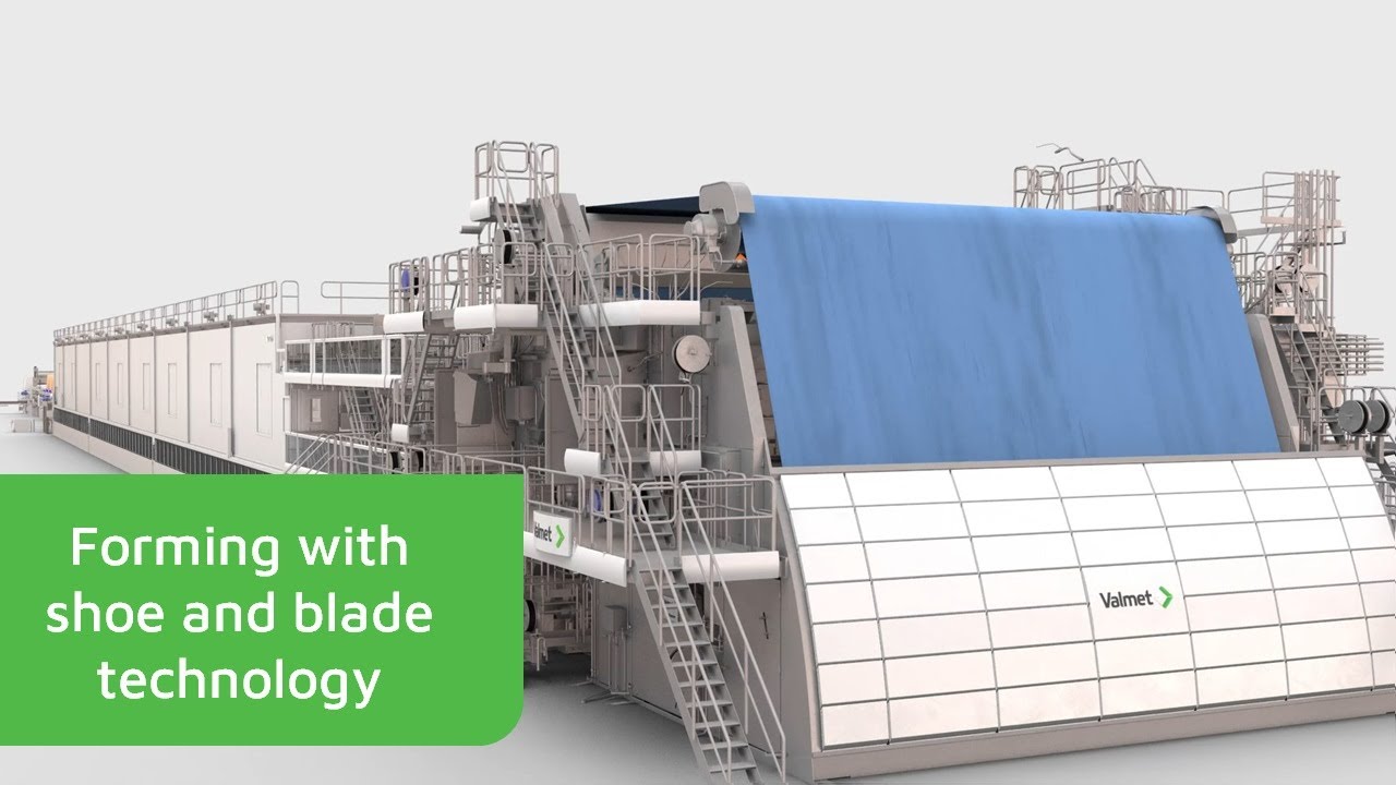 Forming with shoe and blade technology