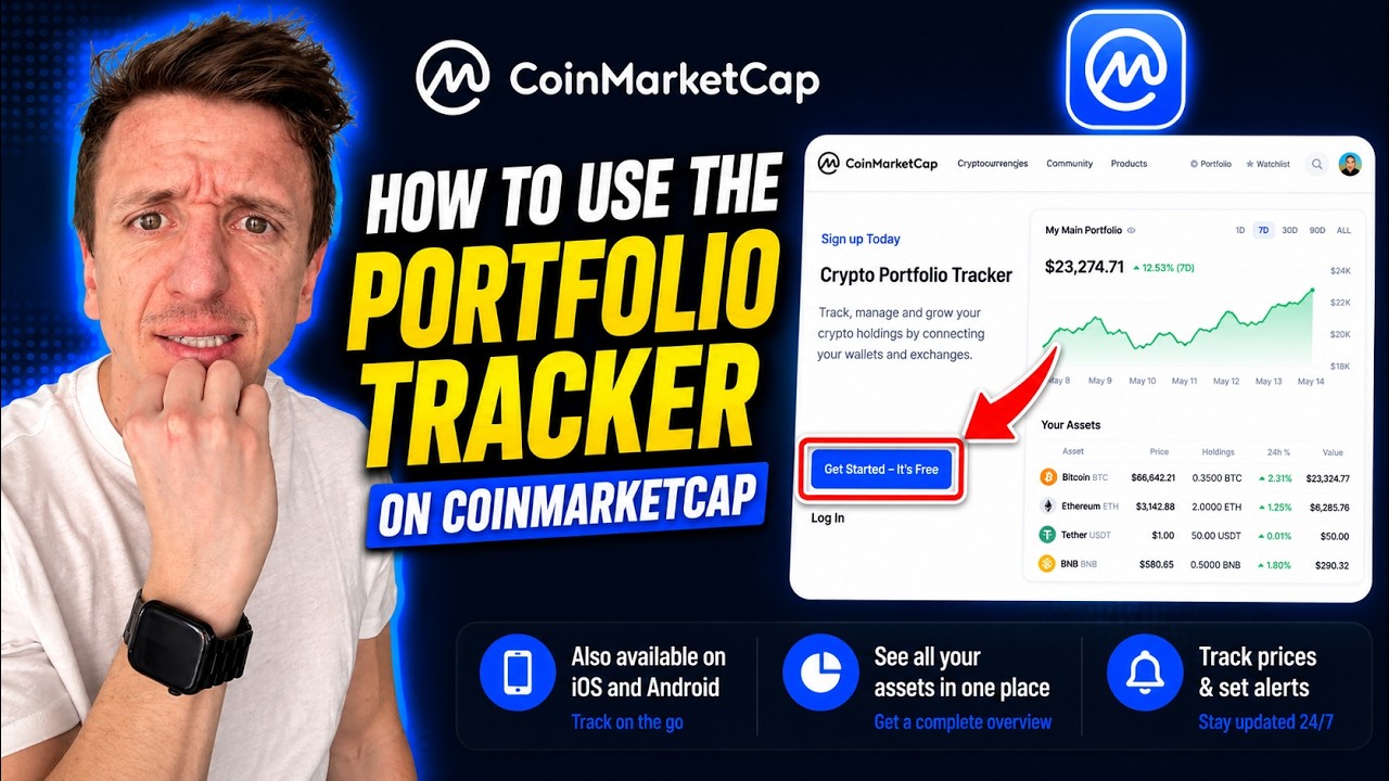 How To Use the Portfolio Tracker On CoinMarketCap