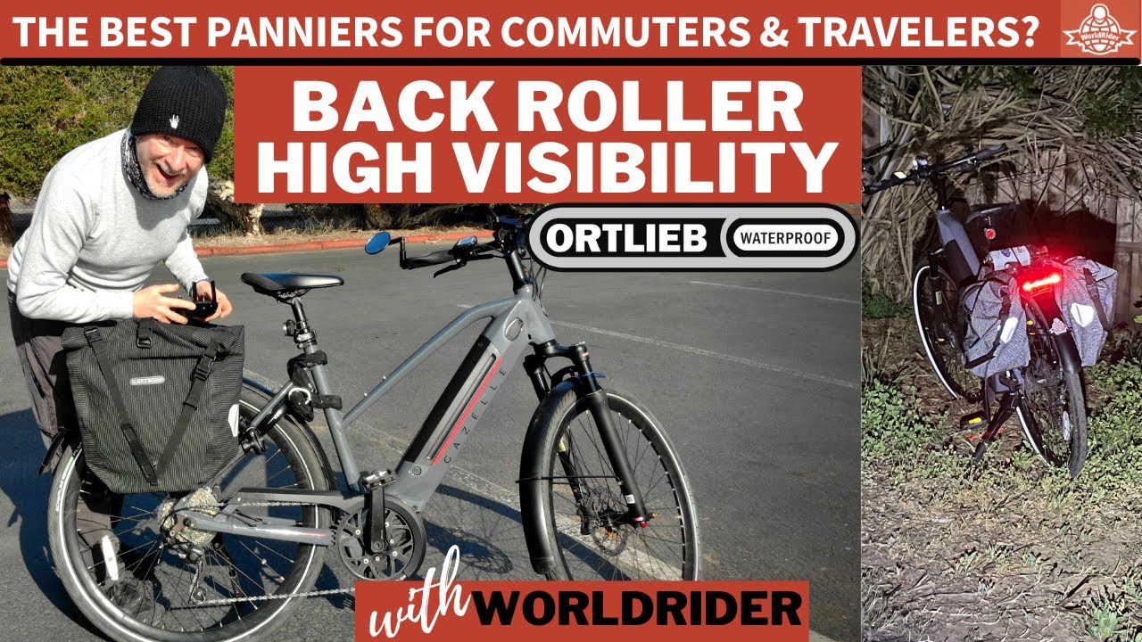 Обзор ORTLIEB Back-Roller High Viewer от WorldRider &mdash; в действии &mdash; с вставкой для пассажиров и упаковочными кубиками