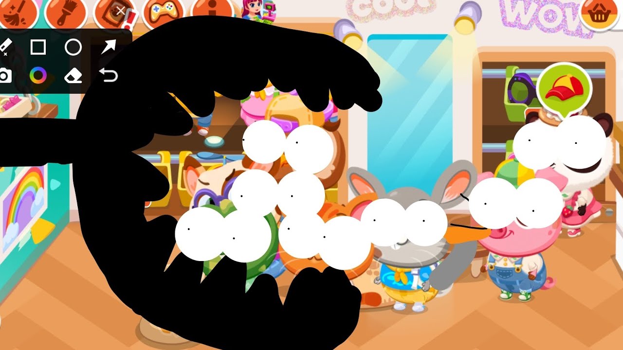 Animação bubbu School vs pibby episódio 1