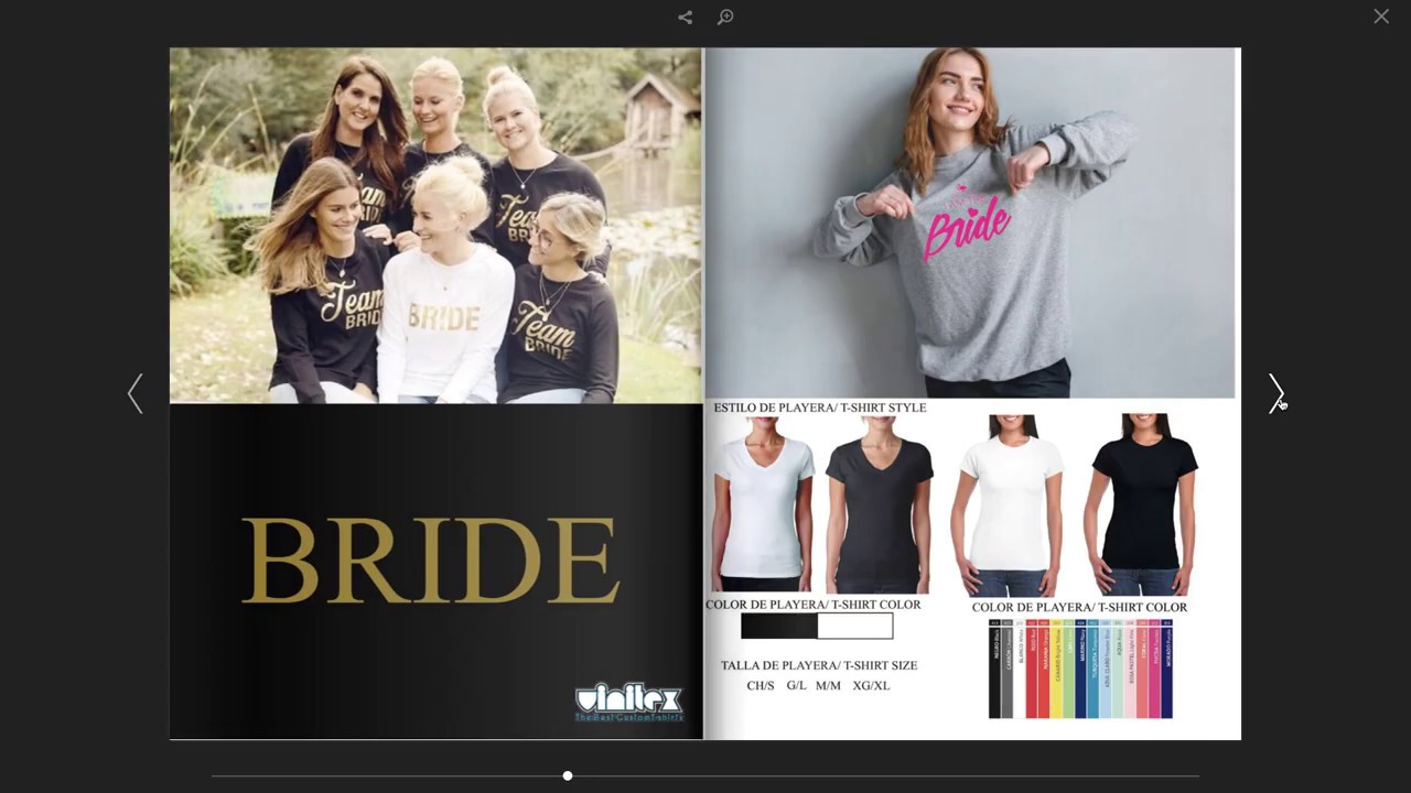 vinitex catalogo despedida 2019
