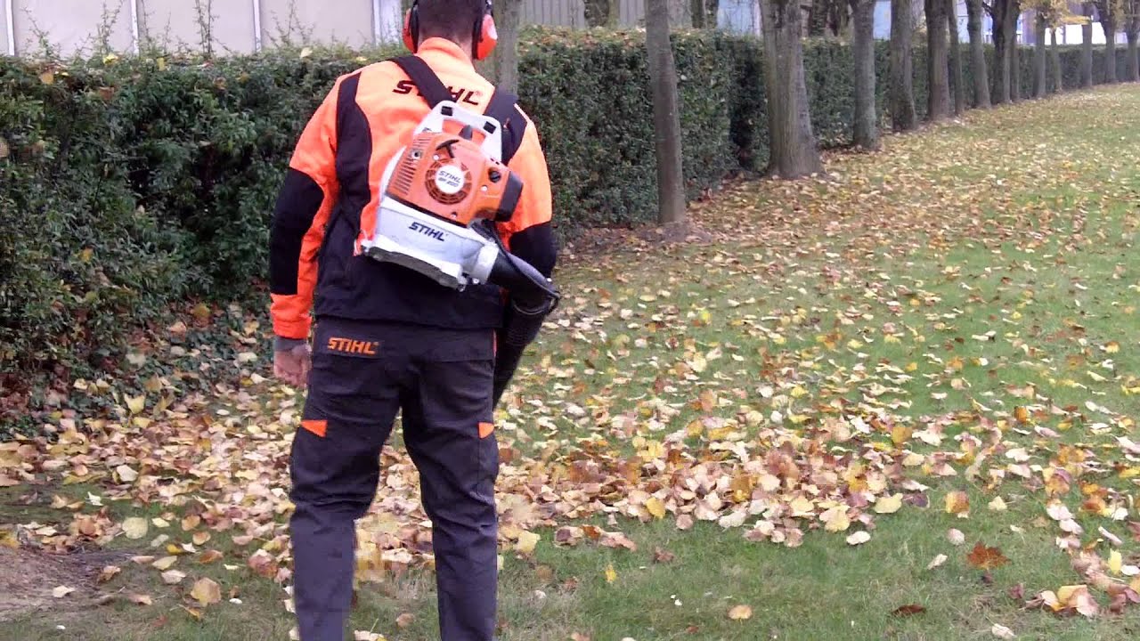 STIHL France : Darko présente le BR 200, souffleur thermique à dos pour finitions de chantiers