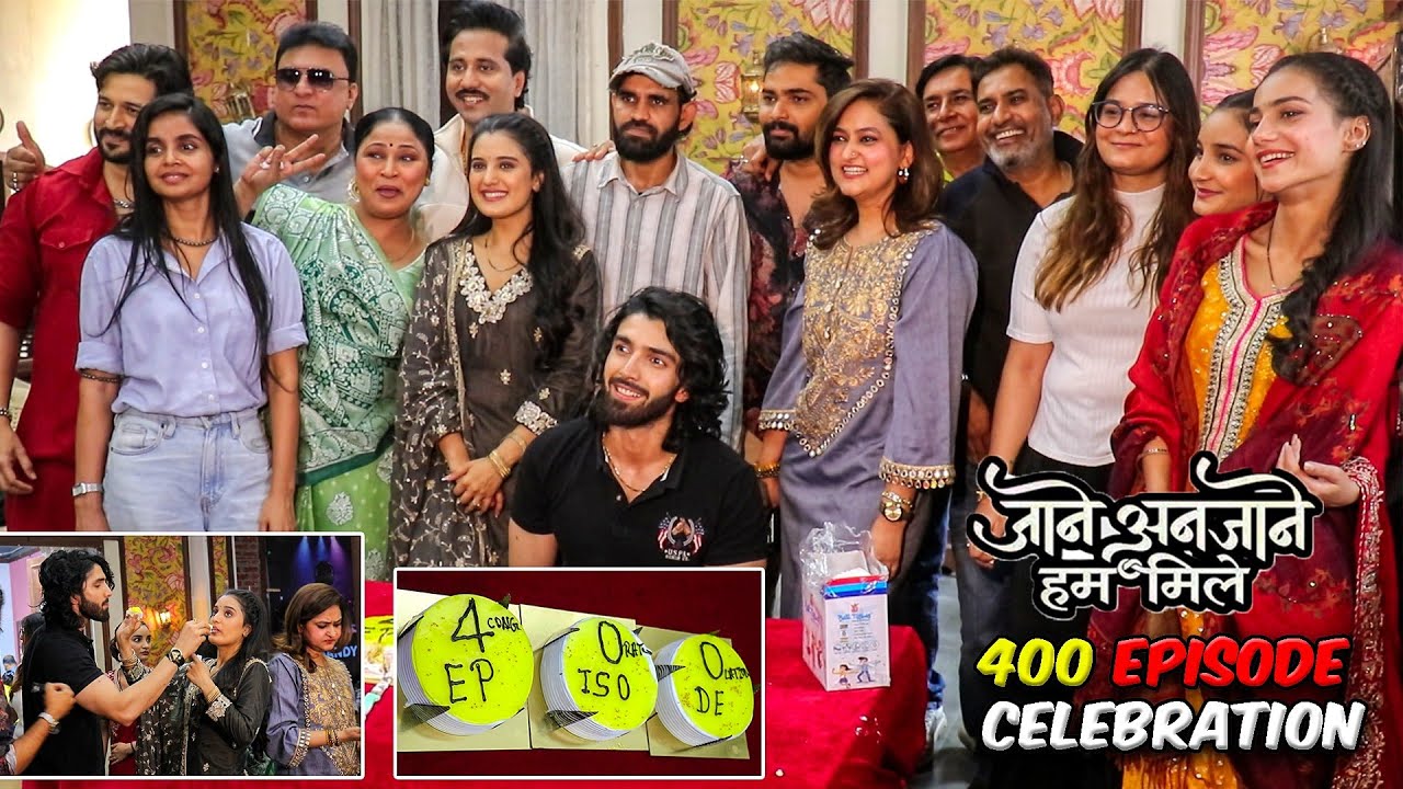 Jaane Anjaane Hum Mile 400 episodes Complete celebration | On Location | VIRAL TV
