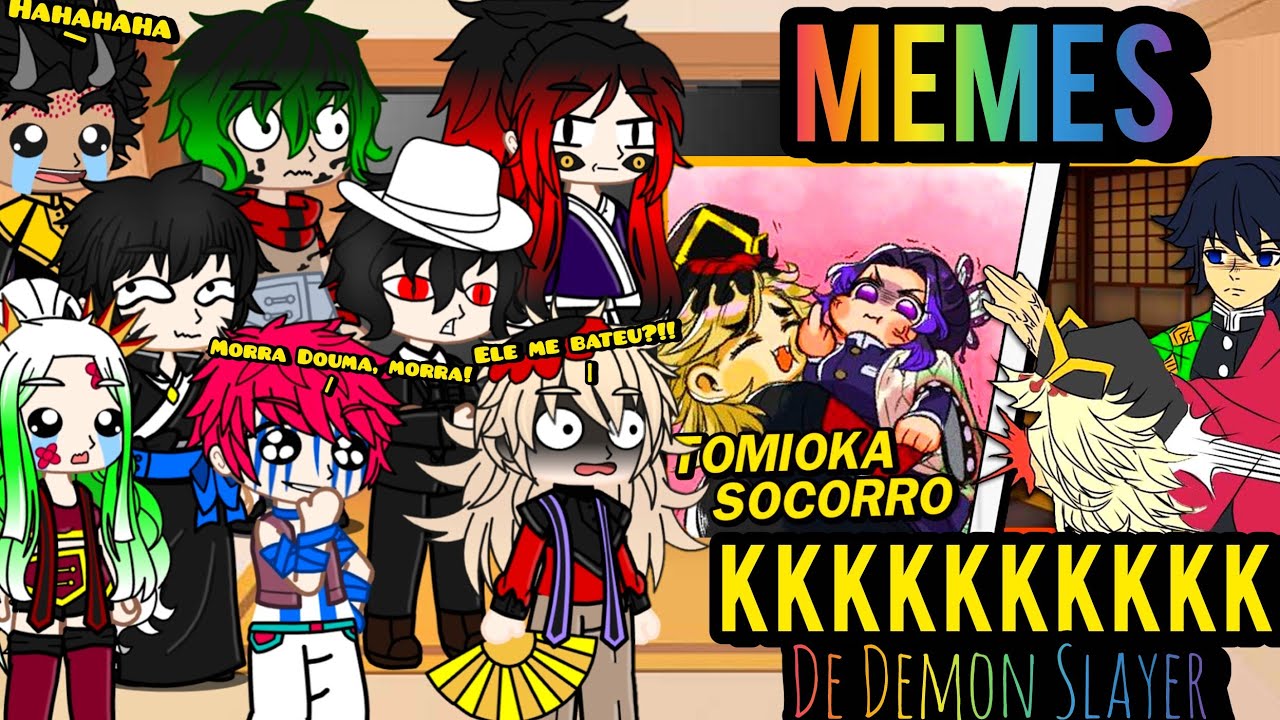 Upper Moons + Muzan react a Memes de Demon Slayer 😂❤️ LUAS SUPERIORES REACT A MEMES DE DEMON SLAYER