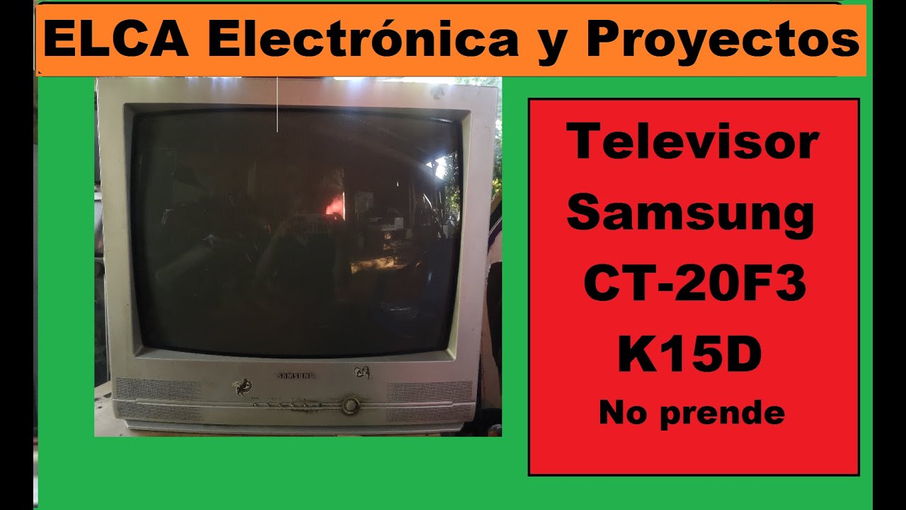 Televisor Samsung tiene luz de stamby, pero no Prende.