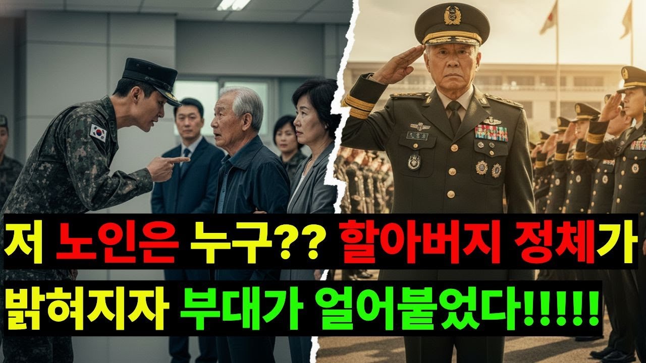 “평범한 할아버지라 생각했나? 중사는 그날 참교육을 맛봤다”