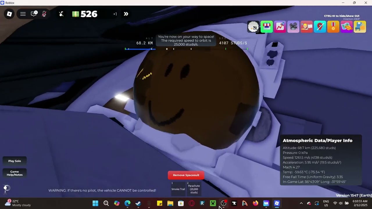 playing Space Sailors