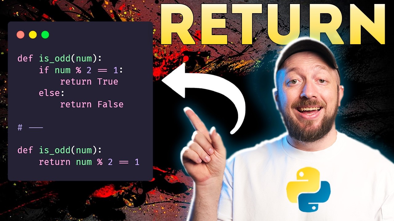 Оператор return в Python простыми словами [Курс Python - Первый шаг 029]