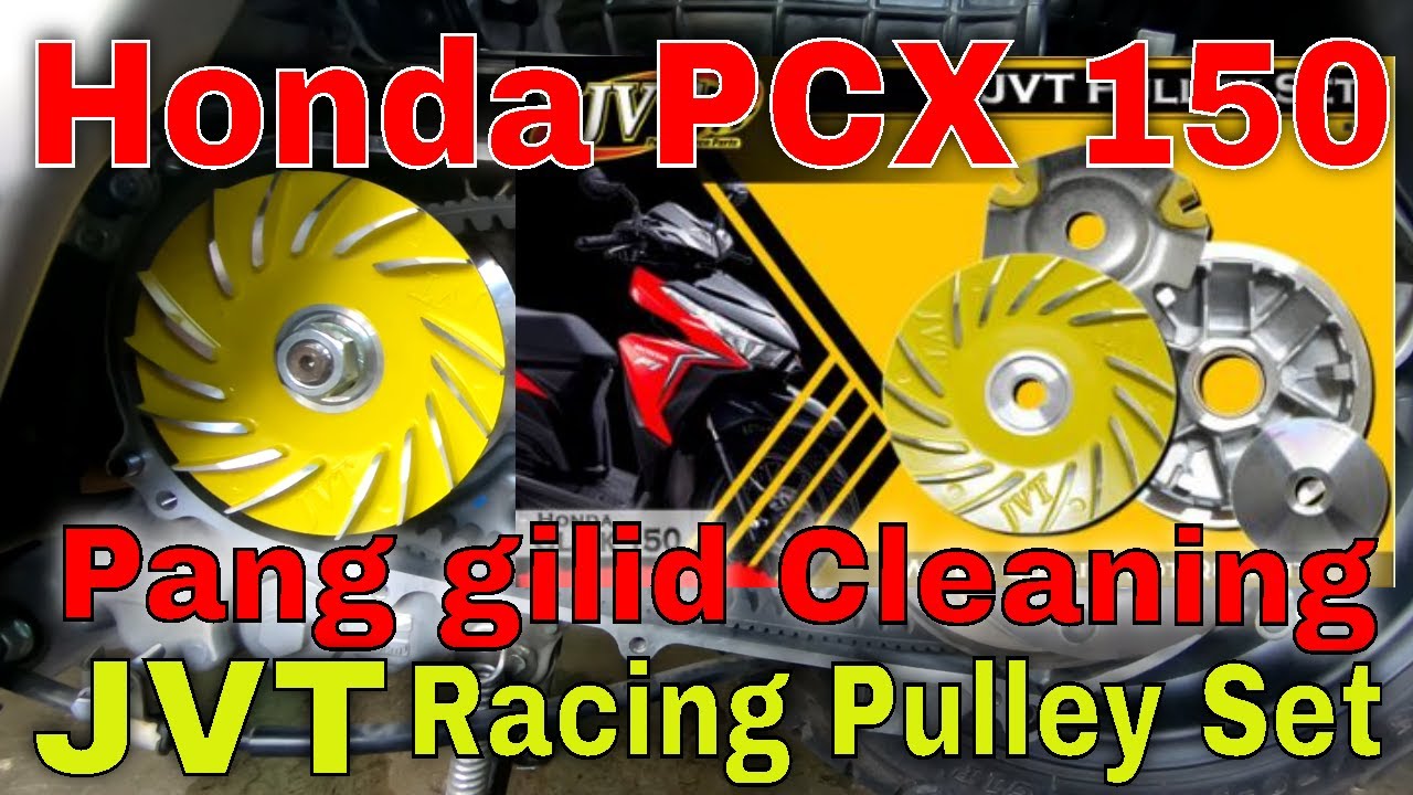 Honda PCX 150  Racing Pulley set  JVT / Pang gilid Cleaning /  pwede din sa Honda Click 125/150