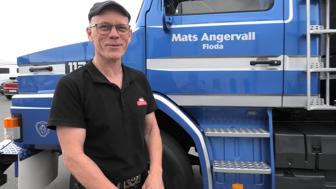 2025 07 27     Mats och hans Scanior    Det nya släpet