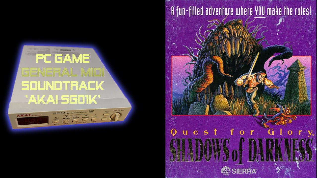 Quest for Glory IV - Shadows of Darkness (1993) - Akai SG01k - Soundtrack | OST