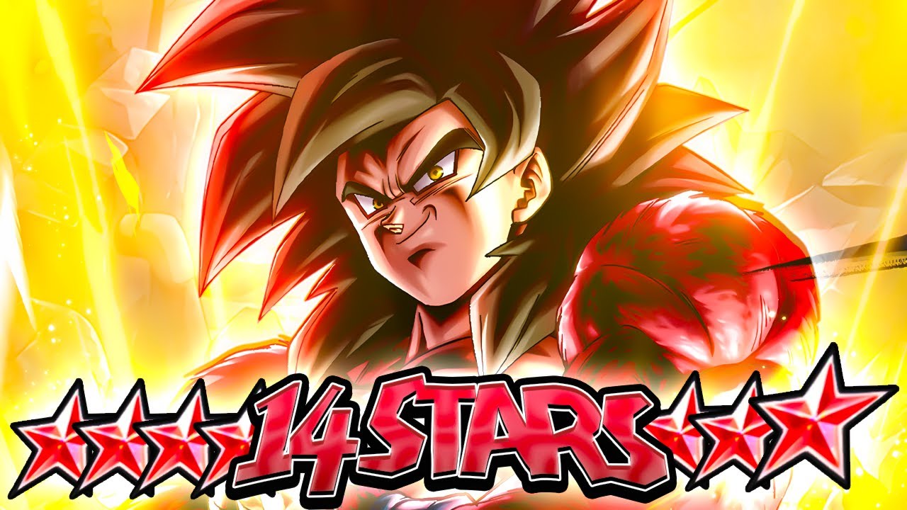 (Dragon Ball Legends) 14 STAR ULTRA FULL POWER SSJ4 GOKU COMPLETELY DOMINATES THE ENTIRE GAME!