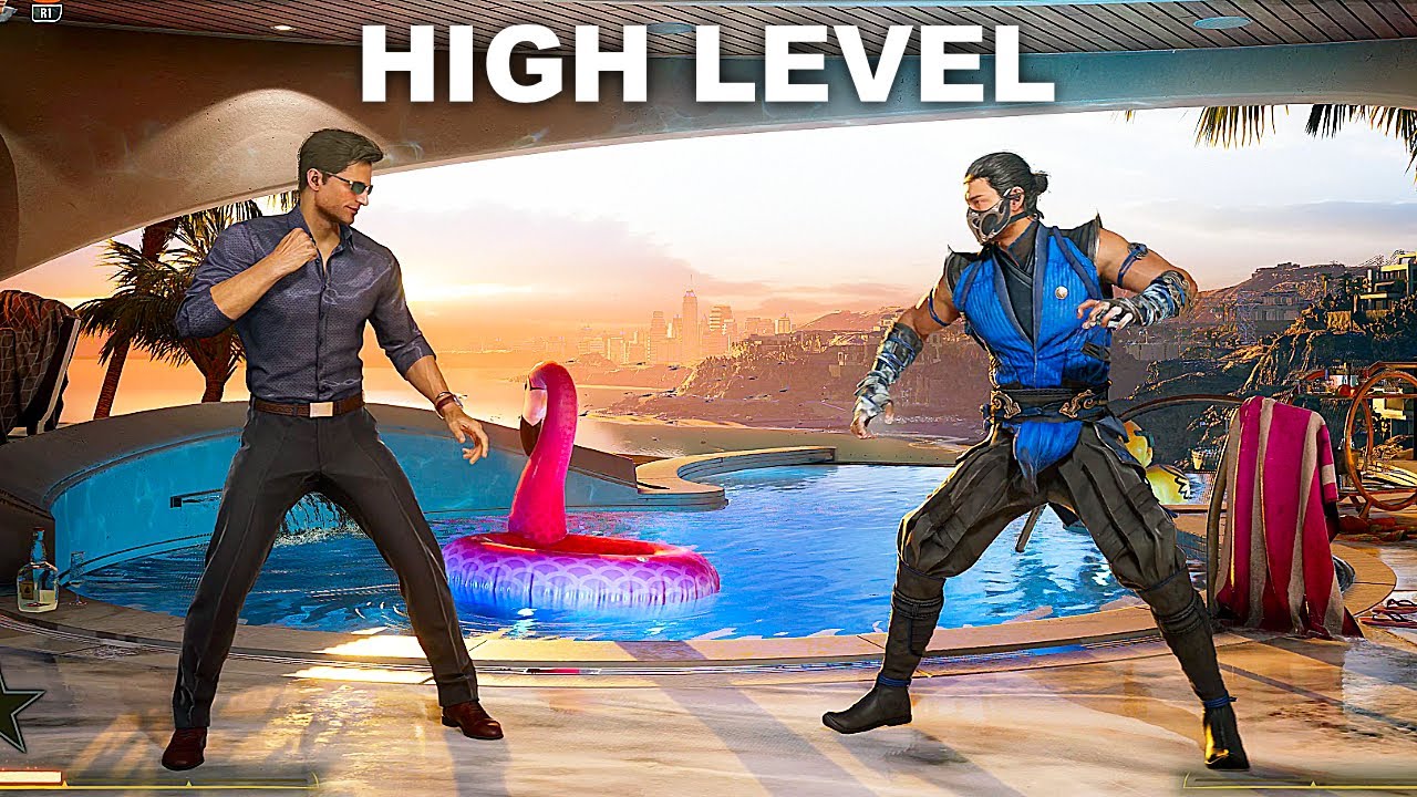 Mortal Kombat 1 Johnny Cage High Level Gameplay MK1
