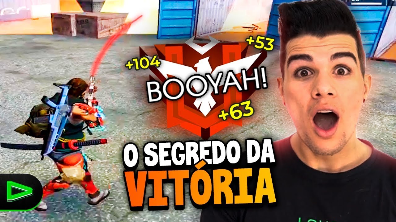O MEU SEGREDO PARA GANHAR TODAS AS PARTIDAS DO FREE FIRE!! FT. CORINGA