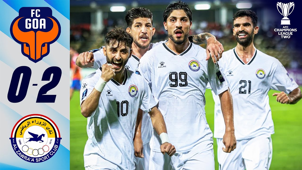 FC Goa 🇮🇳 vs Al Zawraa 🇮🇶 | Highlights | AFC Champions League Two™