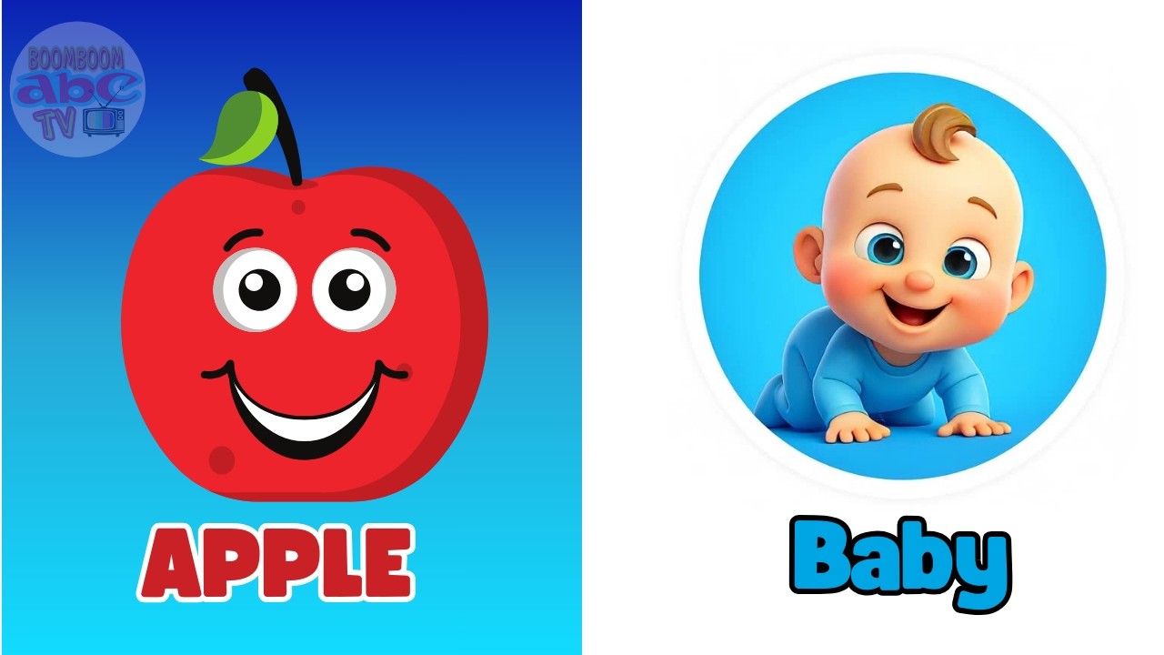 Latest learning videos for toddlers | ABCD Rhymes for kids | Baby alphabets  | Boom Boom ABC TV