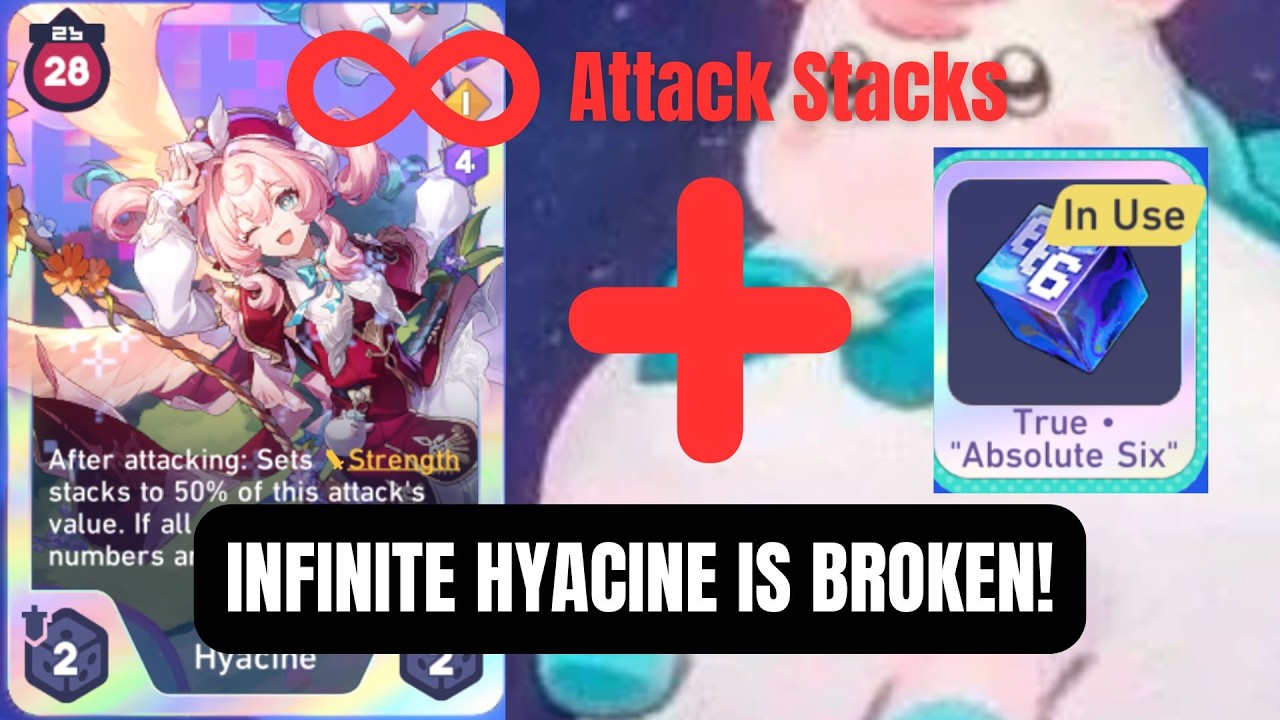 Honkai Star Rail: Hyacine can get INFINITE DAMAGE in Cosmicon!