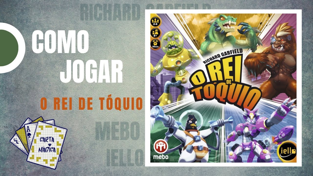 O REI DE TÓQUIO| COMO JOGAR (PORTUGUÊS)