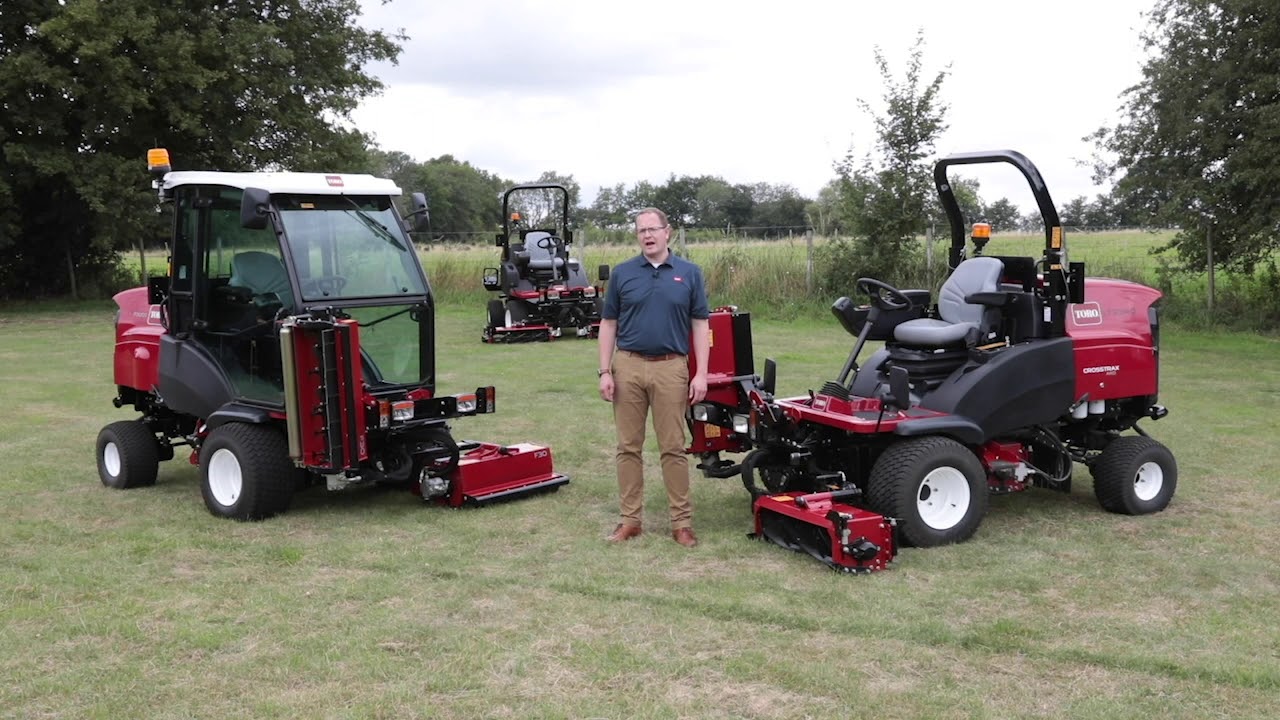 Toro LT3340 Heavy-Duty Triple and LT-F3000 Triple Flail Walkaround
