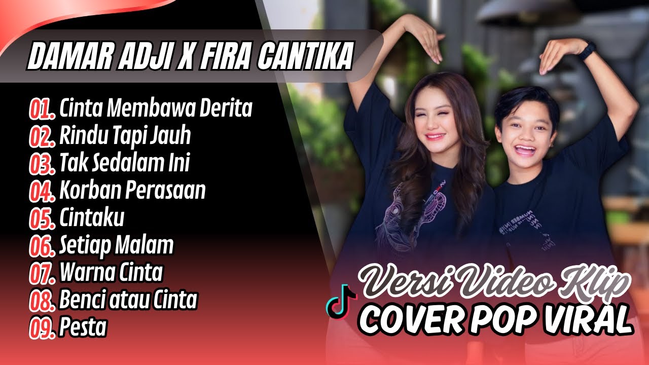 DAMAR ADJI X FIRA CANTIKA - CINTA MEMBAWA DERITA - RINDU TAPI JAUH || LAGU POP COVER SKA REGGAE 2025
