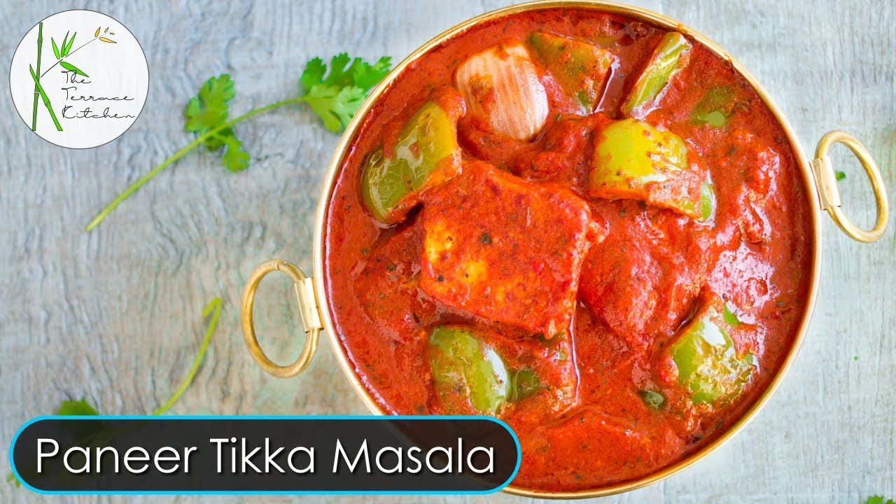 Paneer Tikka Masala Recipe| Restaurant Style | Using Tawa-Without Oven ~ By The Terrace Kitchen