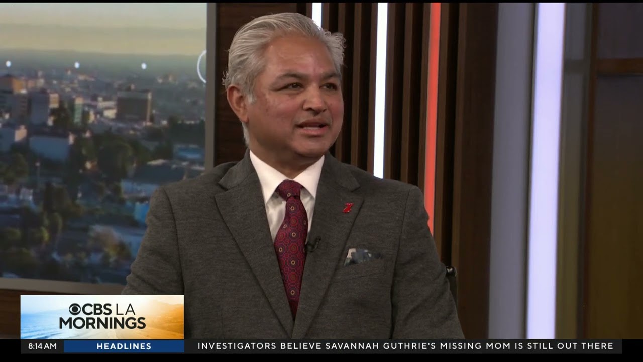 Protecting Women’s Hearts: Wear Red Day Awareness with Dr. Ravi Dave on CBS LA