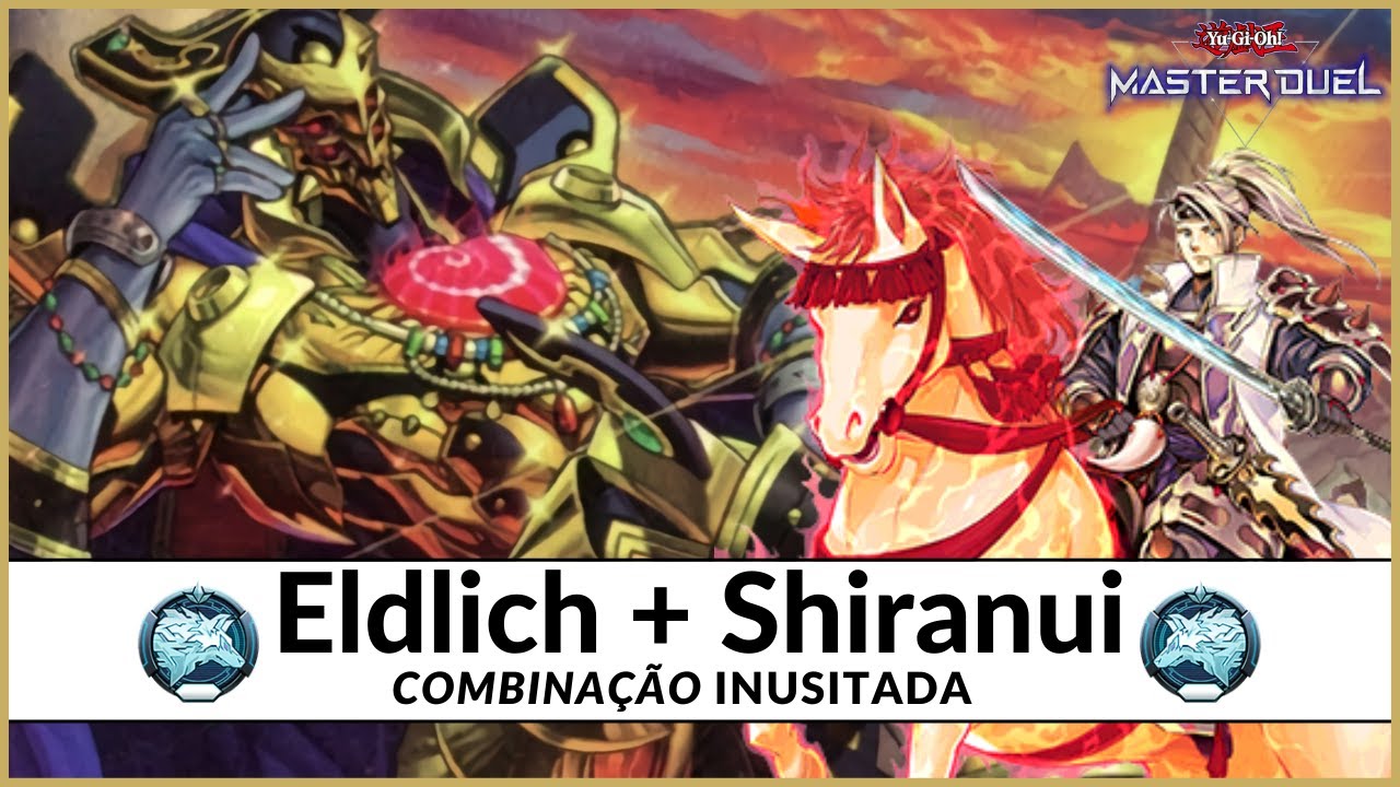 Yu-Gi-Oh! Master Duel #3 Deck Eldlich com Shiranui (Ranked Duels)
